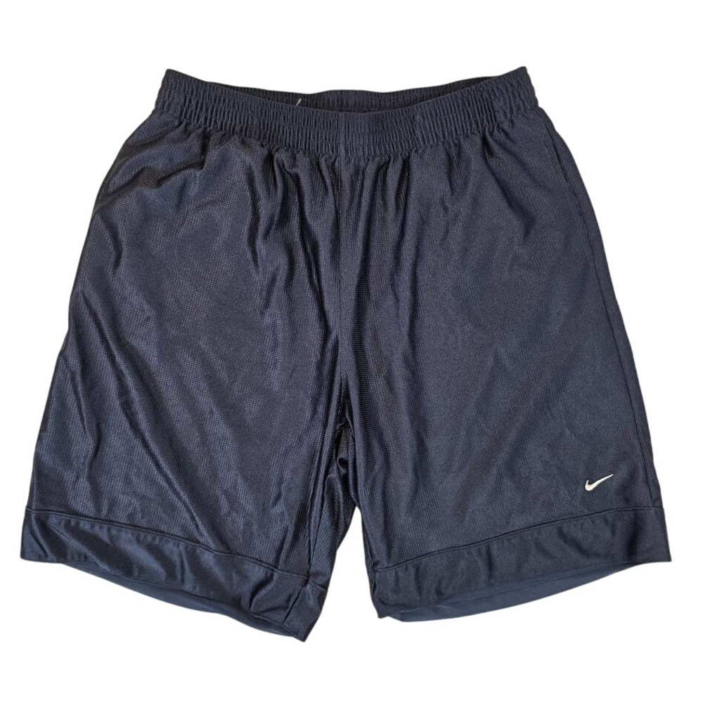 Nike Men's XXL Vintage Navy Shiny Dazzle Basketball Shorts Athletic 137738-451
